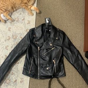 Leather jacket